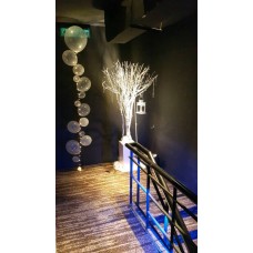 LED line helium balloon decoration